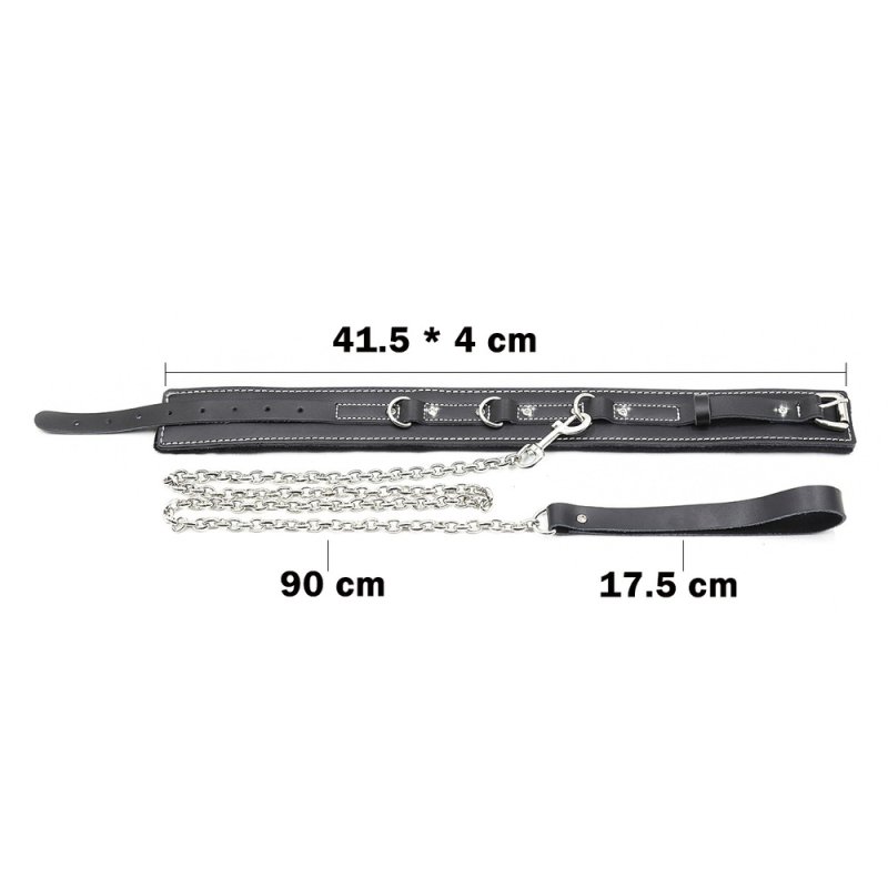 5pcs Real Leather Bondage Kit