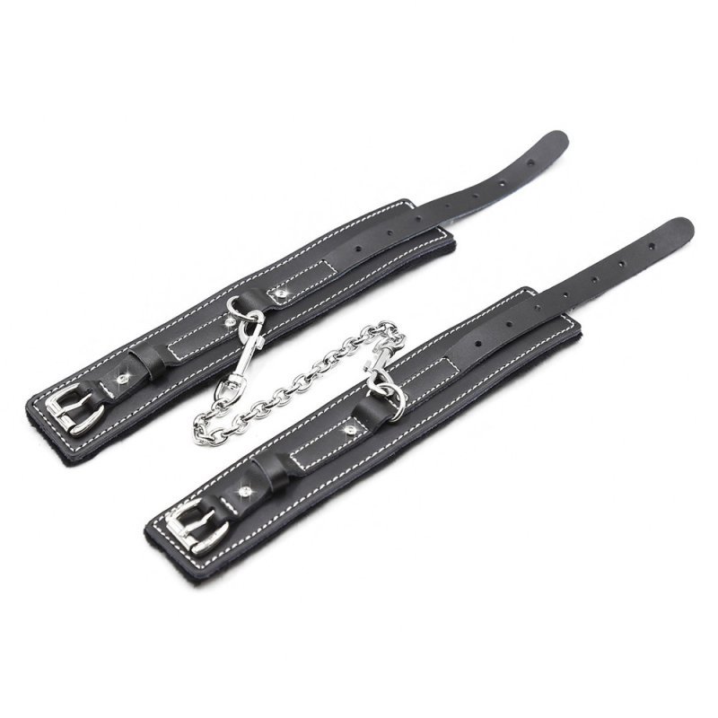 5pcs Real Leather Bondage Kit