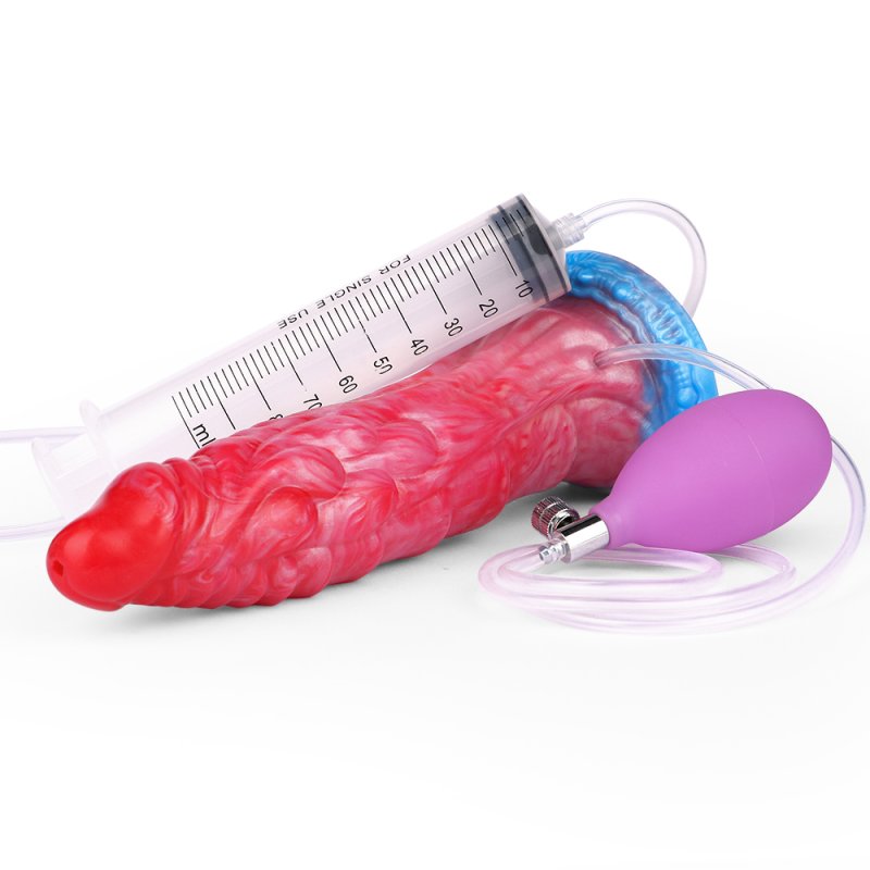 Squirting Inflatable Fantasy Dildo - Kirin