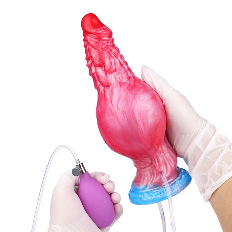 Squirting Inflatable Fantasy Dildo - Kirin