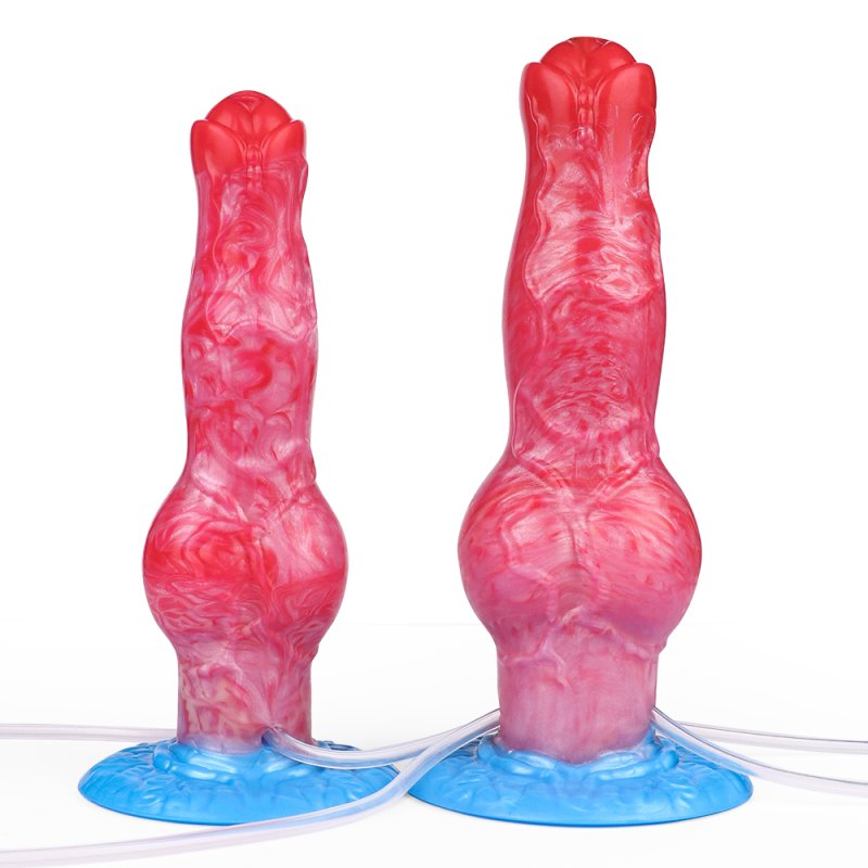 Squirting Inflatable Fantasy Dildo - Wolf