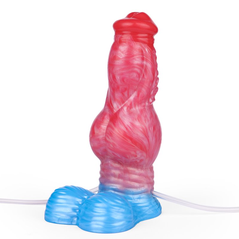 Squirting Inflatable Fantasy Dildo - Wild Wolf