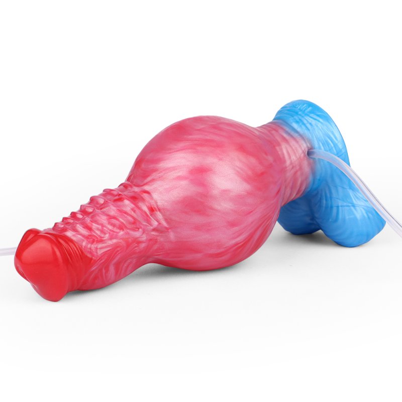 Squirting Inflatable Fantasy Dildo - Wild Wolf