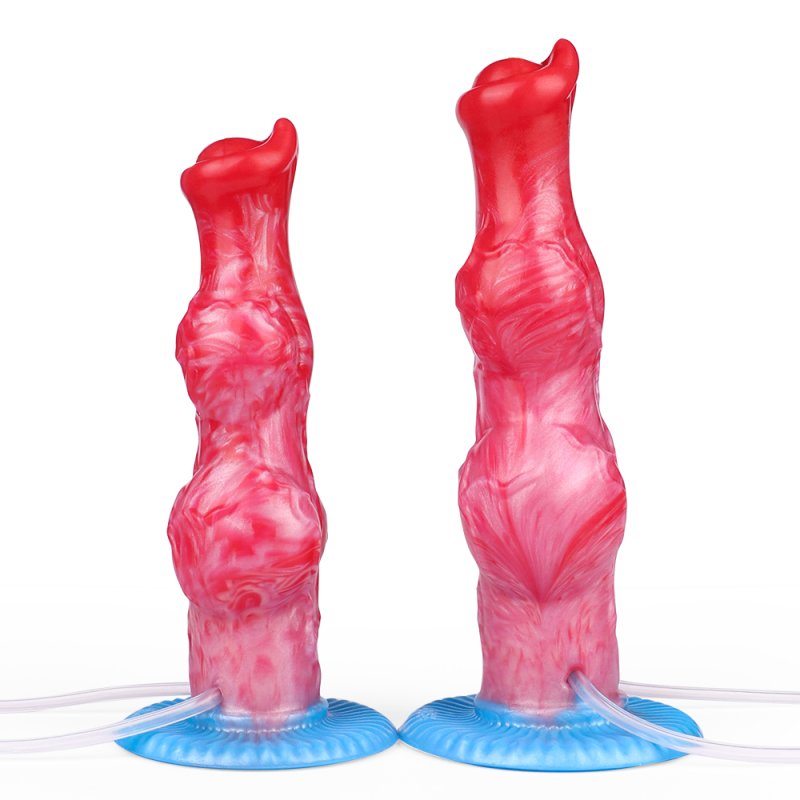 Squirting Inflatable Fantasy Dildo - Knot