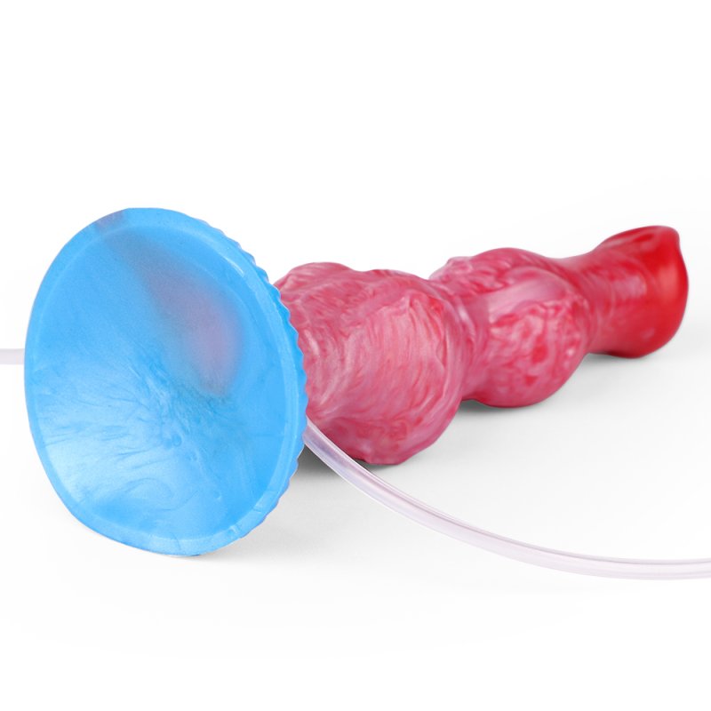 Squirting Inflatable Fantasy Dildo - Knot
