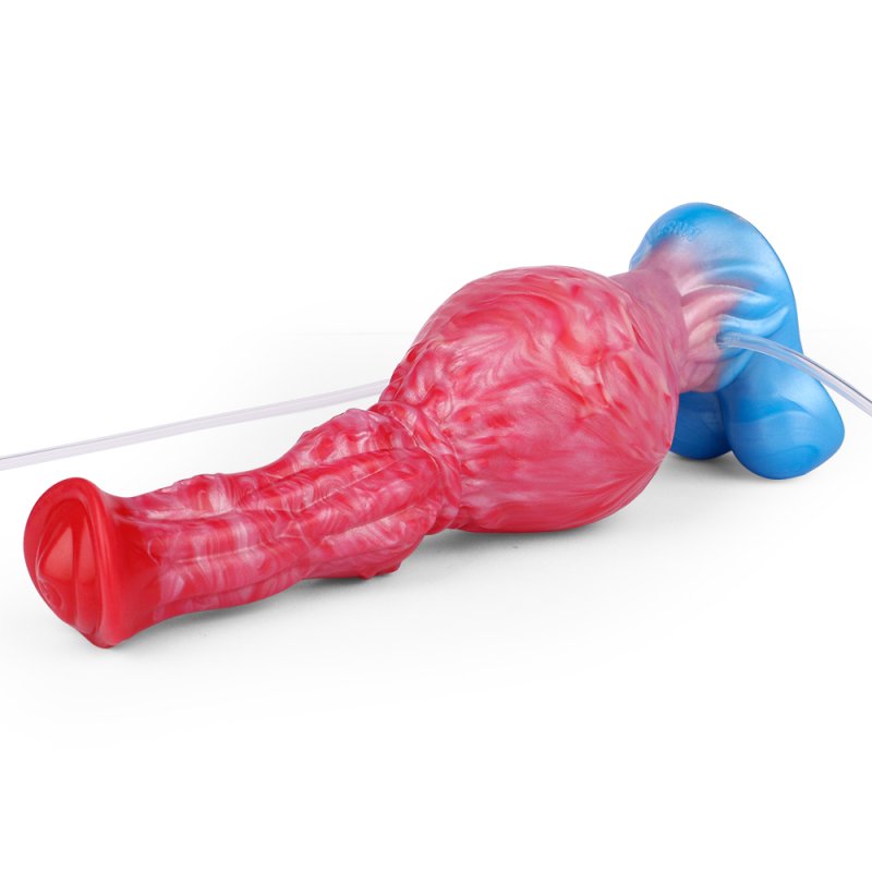 Squirting Inflatable Fantasy Dildo - Horse Dick