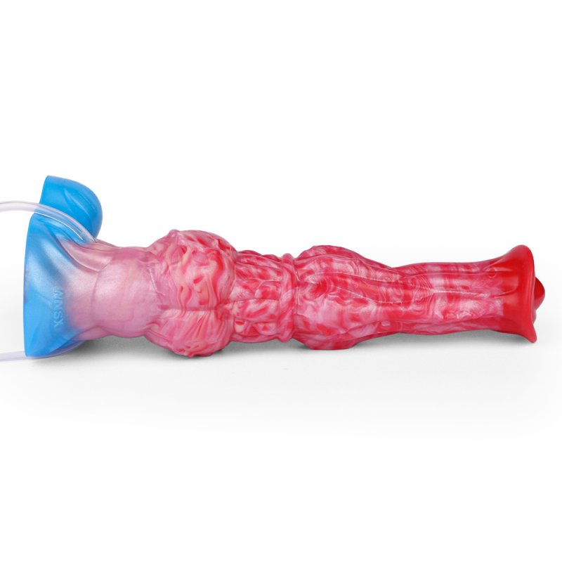 Squirting Inflatable Fantasy Dildo - Horse Dick