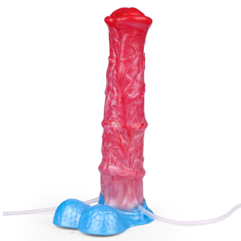Squirting Inflatable Fantasy Dildo - Alien