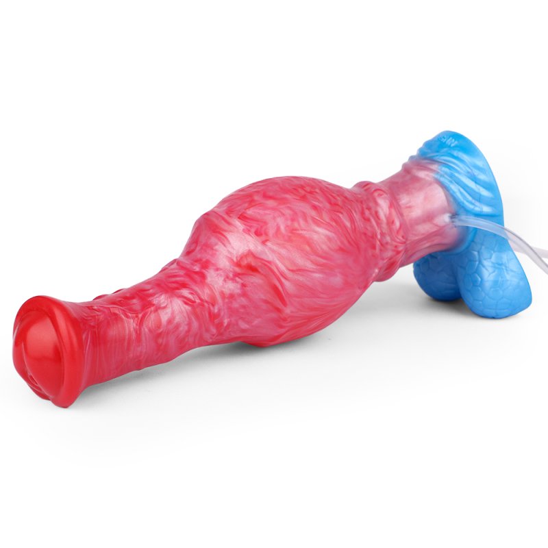 Squirting Inflatable Fantasy Dildo - Alien