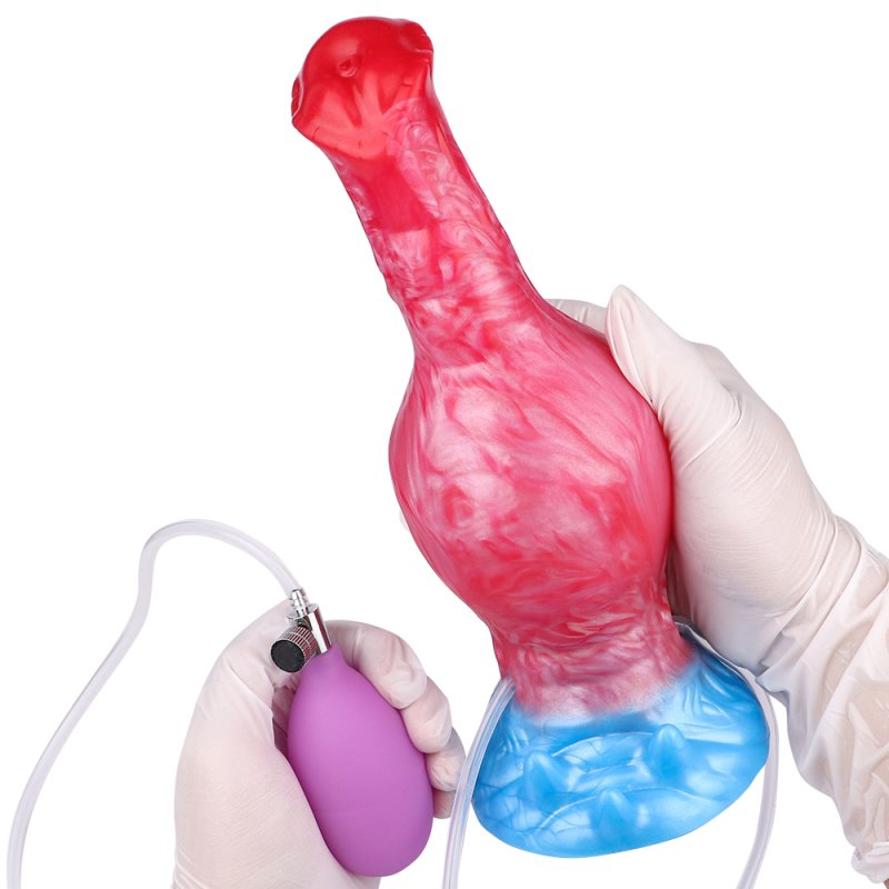 Squirting Inflatable Fantasy Dildo - Pony