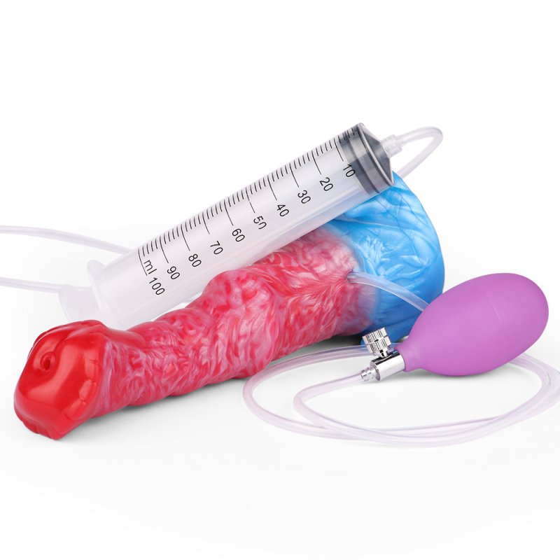 Squirting Inflatable Fantasy Dildo - Pony