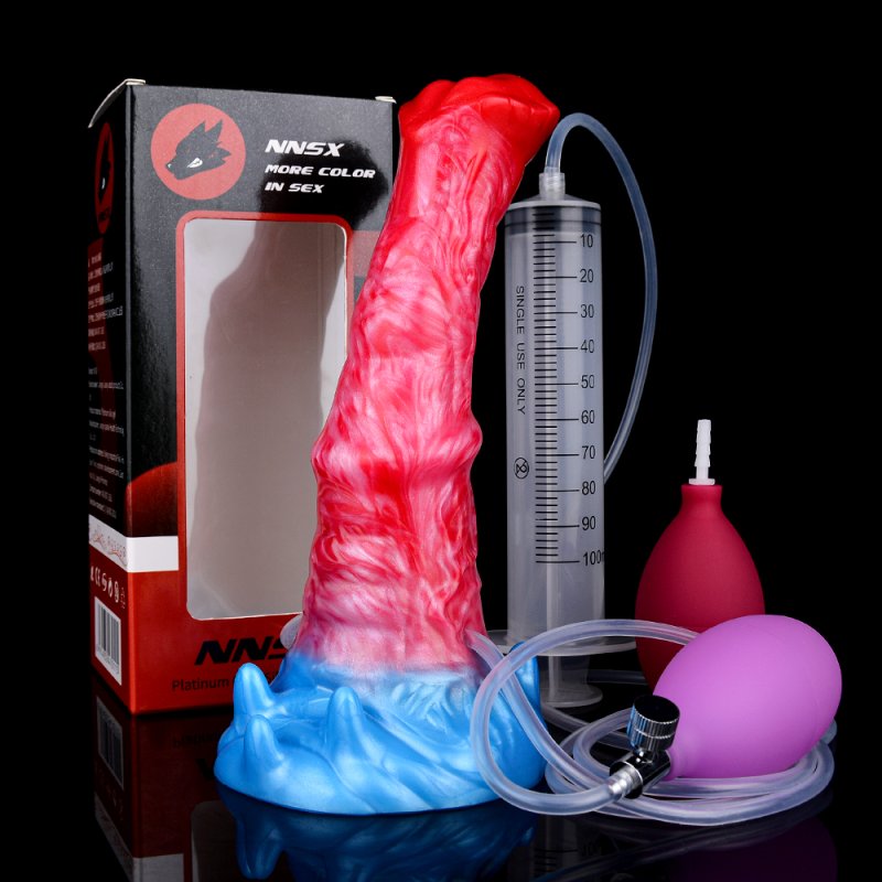 Squirting Inflatable Fantasy Dildo - Pony