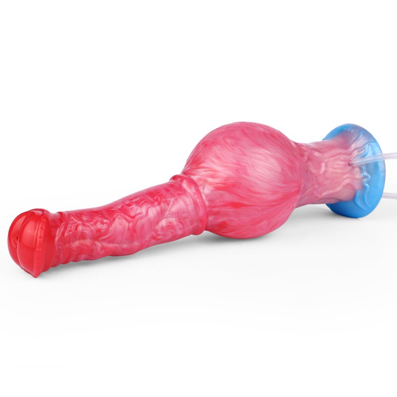 Squirting Inflatable Fantasy Dildo - Big Horse
