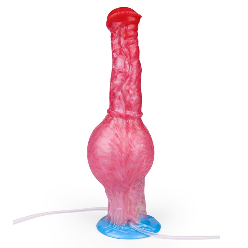 Squirting Inflatable Fantasy Dildo - Big Horse