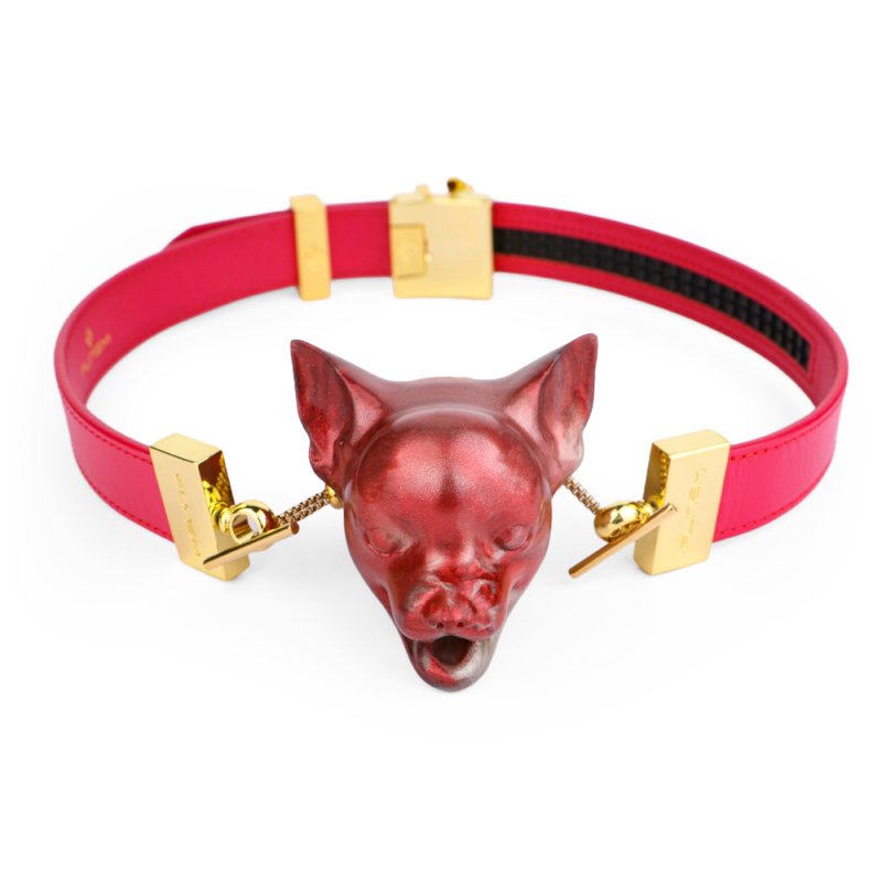 Fantasy Mouth Opener Gag - Dog Head