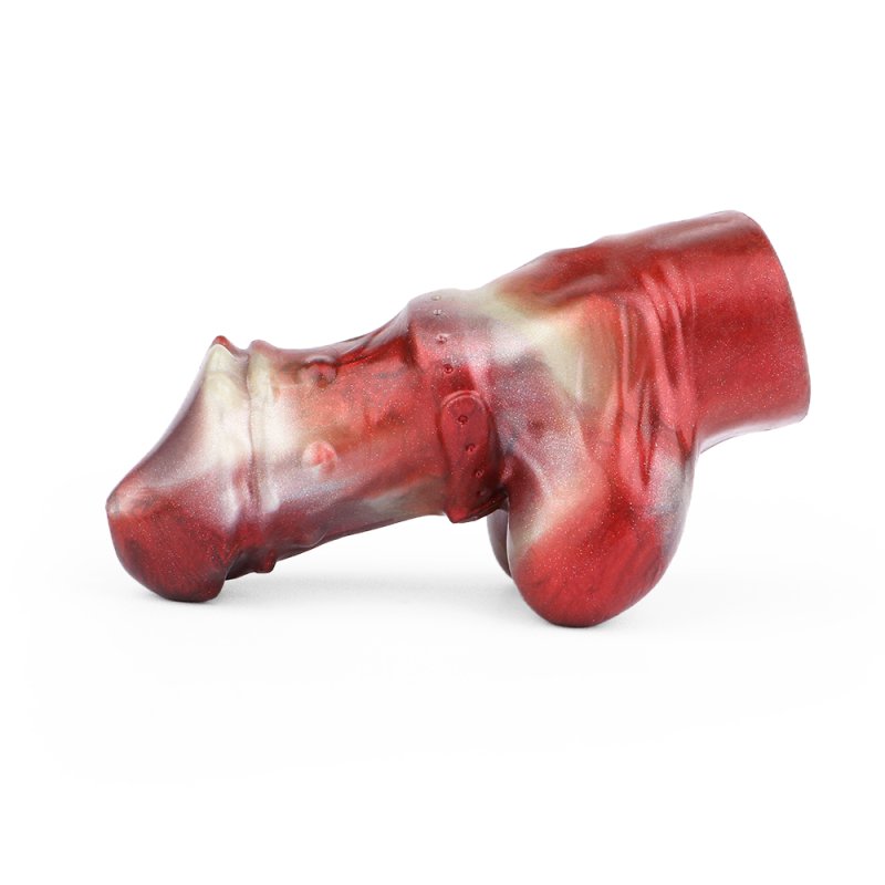 Fantasy Mouth Opener Gag - Knot Dildo