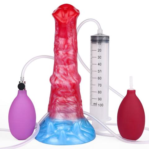 Squirting Inflatable Fantasy Dildo - Pony