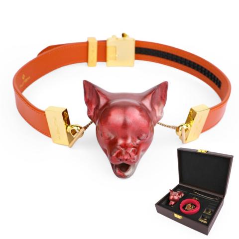 Fantasy Mouth Opener Gag - Dog Head