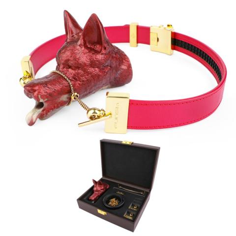 Fantasy Mouth Opener Gag - Wolf Head